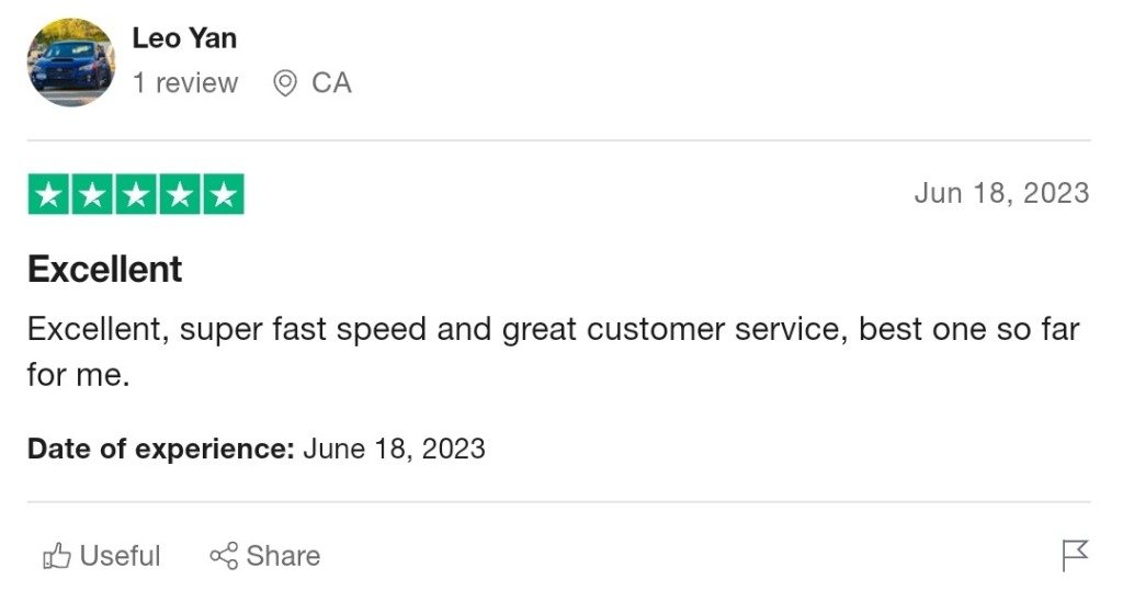 Trustpilot Review