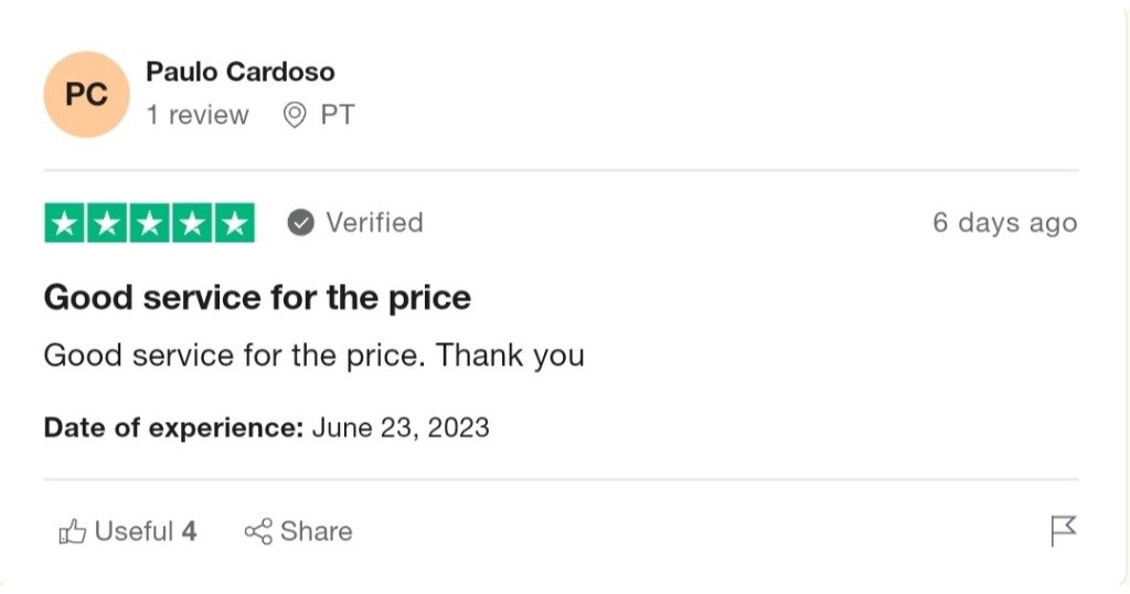 Trustpilot Review