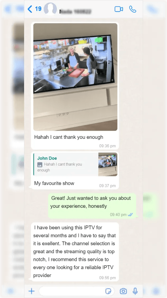 WhatsApp Feedback