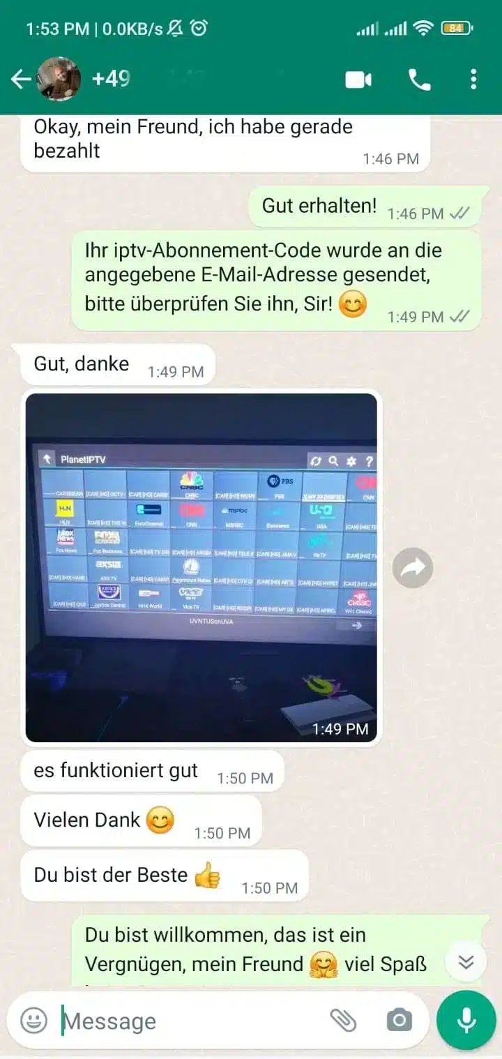 WhatsApp Feedback